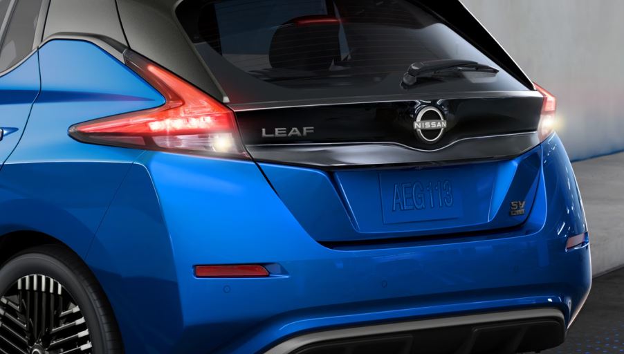 2024 nissan leaf rear liftgate