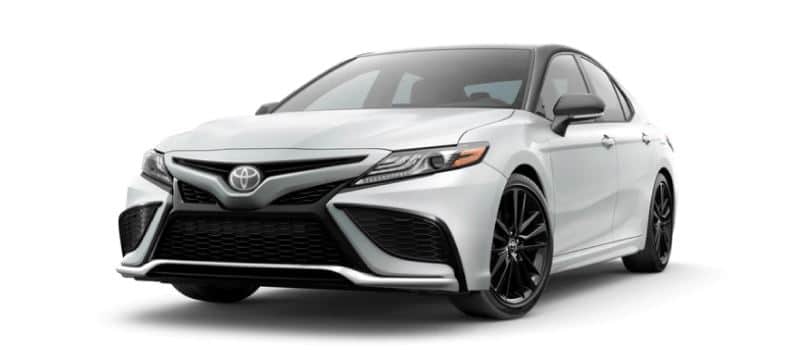 2023 Toyota Camry Wind Chill Pearl Midnight Black Metallic Roof