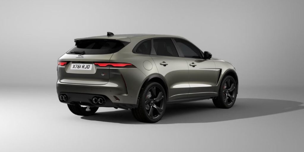 2024 jaguar f-pace flux silver rear