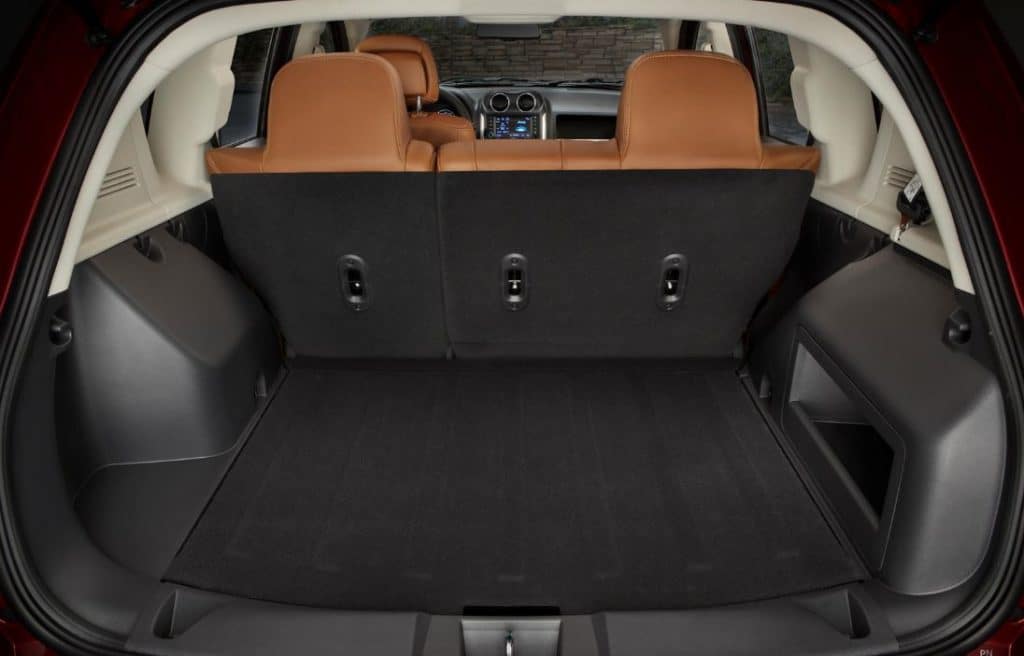 2017 Jeep Compass rear storage