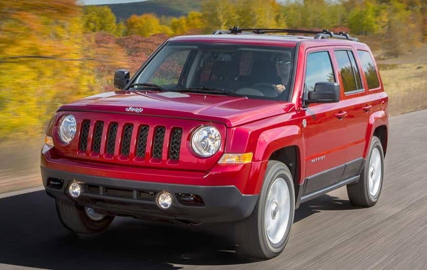 2017 Jeep Patriot front quarter