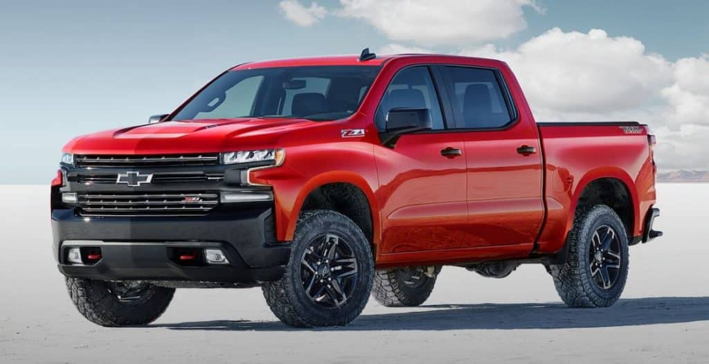 2020 chevrolet silverado 1500 red