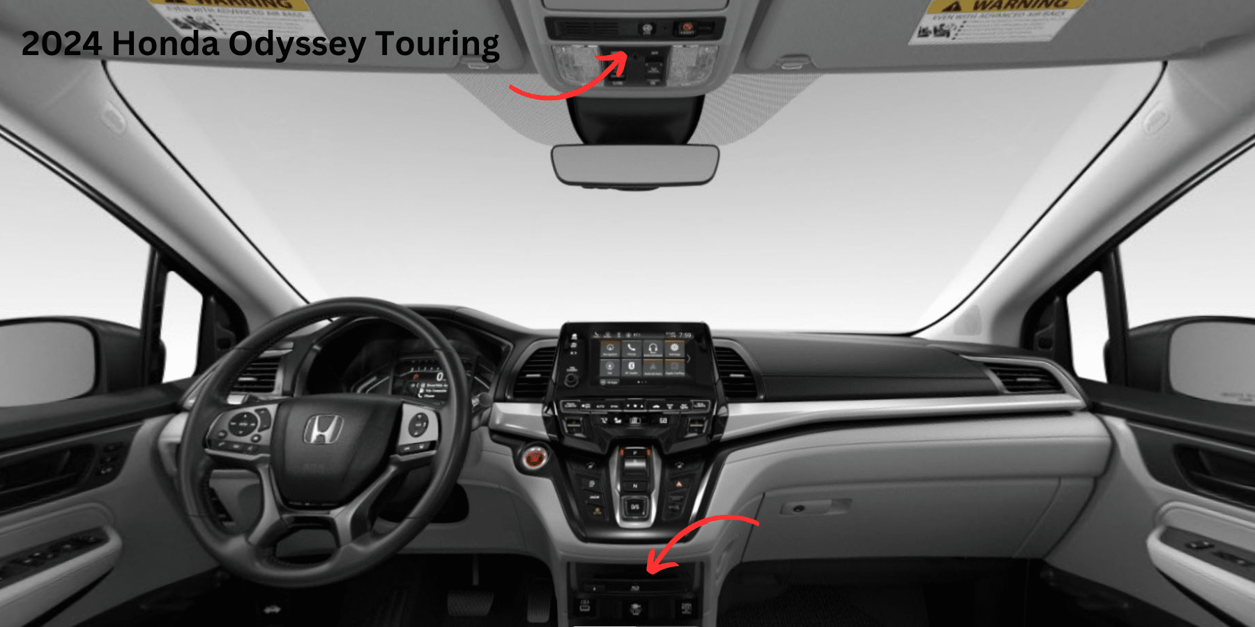 2024 Honda Odyssey EXL vs Touring Trim Level Comparison