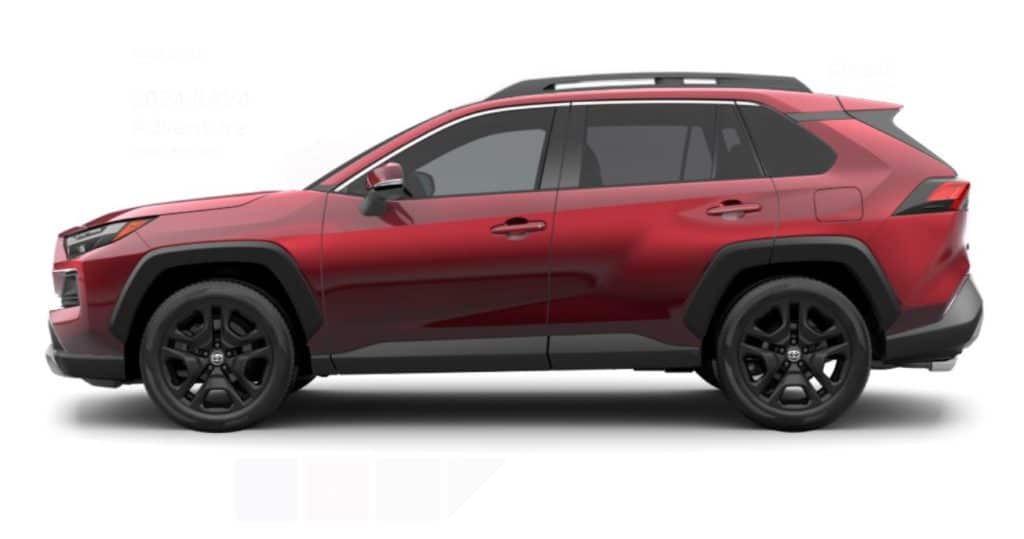 2024 toyota rav4 adventure ruby flare pearl side