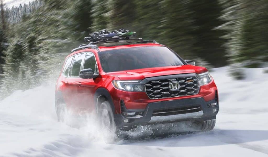 2024 Honda Passport Trailsport Radiant Red Metallic