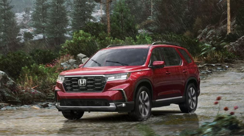 2024 Honda Pilot Elite Radiant Red Metallic