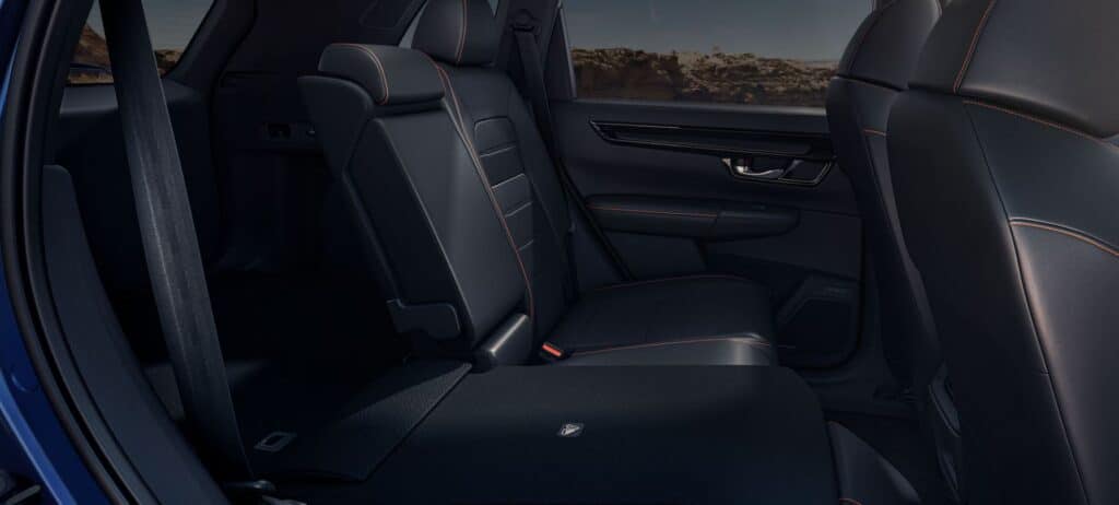 2025 honda crv sport back seat interior